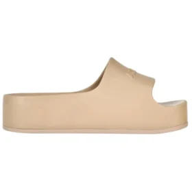 Chunky Slide-sandaler «Beige Rubber» 654315W1S899230