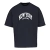 Cities New York T-skjorte, medium passform «Navy» 612966TLVM23967