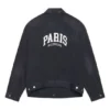 Cities Paris oversized Denim Jakke «Washed Black White» 690198TBP479034