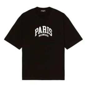 Cities Paris T-skjorte, medium passform «Black» 612966TLVL71070