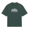 Cities Paris T-skjorte, medium passform «Green» 612966TLVL73011