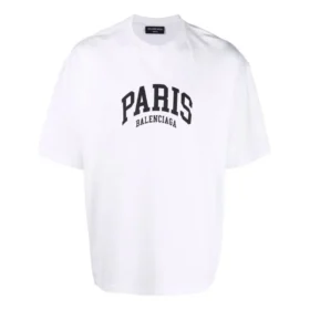 Cities Paris T-skjorte, medium passform «White» 612966TLVL79040
