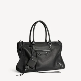 City Business-duffelbag for menn, stor, i svart
