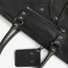 City Business-duffelbag for menn, stor, i svart