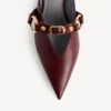 City-mule for kvinner i merlot