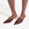 City-mule for kvinner i merlot