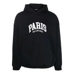 City Paris-hettegenser, vid passform «Black White» 674986TLVL81070