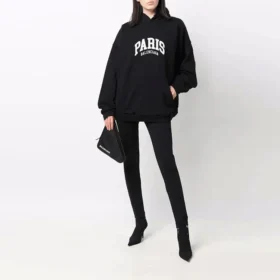 City Paris-hettegenser, vid passform «Black White» 674986TLVL81070