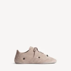 City-sneaker for kvinner i sesam