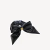 Clemence XL-scrunchie for kvinner i svart/gull