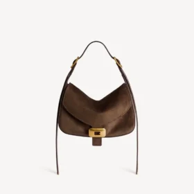Clicca skulderveske for kvinner, medium, i muscade