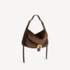 Clicca skulderveske for kvinner, medium, i muscade