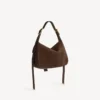 Clicca skulderveske for kvinner, medium, i muscade