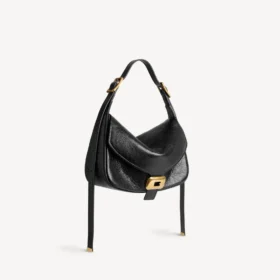 Clicca skulderveske for kvinner, medium, i svart