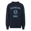 College Crest-genser med rund hals «Navy» 696226T32394640
