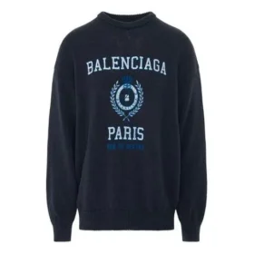 College Crest-genser med rund hals «Navy» 696226T32394640