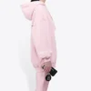 Crew-genser med alfabet-trykk, rosa 578135TIV751900