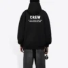 Crew med trykk, svart 578135TIV751070