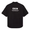 Crew-T-skjorte med korte ermer «Black» 622251TIM391000