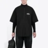 Crew-T-skjorte med korte ermer «Black» 622251TIM391000