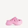 Crocs™-mule for kvinner med Jibbitz™ i lysrosa