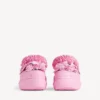 Crocs™-mule for kvinner med Jibbitz™ i lysrosa