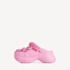 Crocs™-mule for kvinner med Jibbitz™ i lysrosa