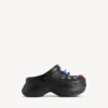 Crocs™-mule for kvinner med Jibbitz™ i svart