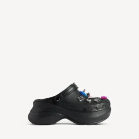 Crocs™-mule for kvinner med Jibbitz™ i svart