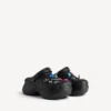 Crocs™-mule for kvinner med Jibbitz™ i svart