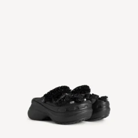 Crocs™-mule for kvinner med Jibbitz™ i svart