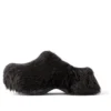Crocs Mules «Black Fake Fur on Rubber» 720762W0FOU1000