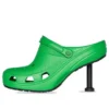 Crocs x Balenciaga-sko «Green» 677390W1S8E3033
