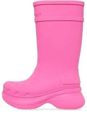 Crocs x Balenciaga-støvler «Bright Pink» 677388W1S8E5300