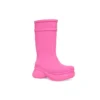 Crocs x Balenciaga-støvler «Bright Pink» 677388W1S8E5300