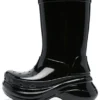 Crocs x Balenciaga støvler med lakkert overflate «Svart» 677388W1S8X