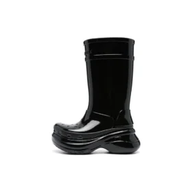 Crocs x Balenciaga støvler med lakkert overflate «Svart» 677388W1S8X