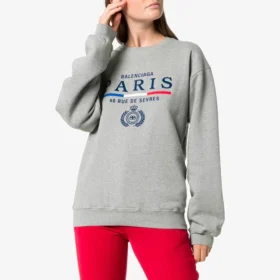 Crown ensfarget pullover-hettegenser med alfabetlogo, grå 578132TGV681300 Crown ensfarget pullover-hettegenser med alfabetlogo, grå 578132TGV681300