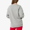 Crown ensfarget pullover-hettegenser med alfabetlogo, grå 578132TGV681300