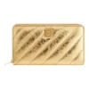 Crush Continental-lommebok, metallisert og vattert «Gold» 7664472AAYO8004