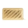 Crush Continental-lommebok, metallisert og vattert «Gold» 7664472AAYO8004