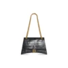 Crush Crocodile Medium Chain Bag «Black» 716393210IX1000