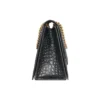 Crush Crocodile Medium Chain Bag «Black» 716393210IX1000