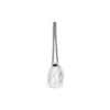 Crush liten kjedeveske, vattert «Optic White» 716351210J09001