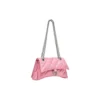 Crush liten kjedeveske, vattert «Pink» 716351210J05812