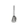 Crush liten kjedeveske, vattert «Silver» 716351210IW8110