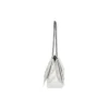 Crush medium kjedeveske, vattert «Optic White» 716393210J09001