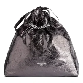 Crush Medium Tote Bag Metallized «Grey» 7429412AATG1314