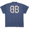 Crypto Oversized T-skjorte «Blue» 739028TOVU64108