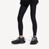 Damesko Track sneaker med snørebånd i svart/rosa/blå/beige